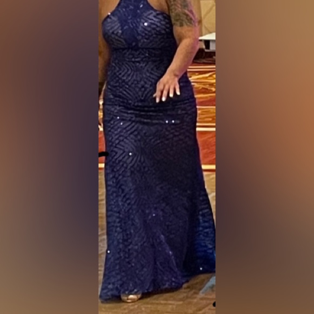 Royal blue dress size 8
